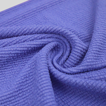 Nylon Polyester Spandex 4 Way Stretch Crinkle Bubble Jacquard Anti Chlorine Wrinkle Resistant Swimwear Fabric 250gsm 96cm