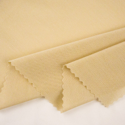 Hot Sale 170 Gsm 96% Nylon 4% Spandex 4 Way Stretch Breathable Plain Power Mesh Fabric for Shapewear Corsets Swimwear