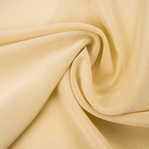 Hot Sale 170 Gsm 96% Nylon 4% Spandex 4 Way Stretch Breathable Plain Power Mesh Fabric for Shapewear Corsets Swimwear