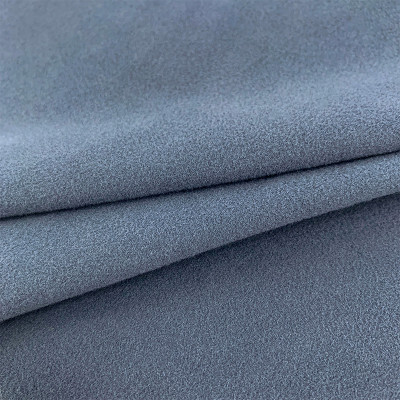 OEM Double Sided Fleece Fabric Heat Retaining 84% Polyester 16% Spandex Skin Friendly Cozy Thermal Underwear Sportswear Plain