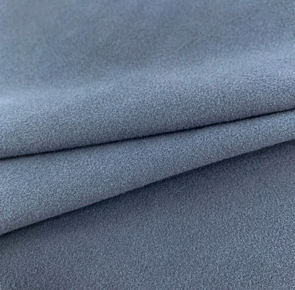 OEM Double Sided Fleece Fabric Heat Retaining 84% Polyester 16% Spandex Skin Friendly Cozy Thermal Underwear Sportswear Plain