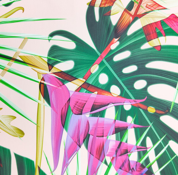 Custom 4 Way Stretch Breathable Plain Printed Recycled Polyester Spandex Fabric for Swimwear Sportswear Lingerie