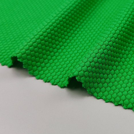 Jacquard Knit Breathable Spandex Nylon Fabric for Women Sportswear Swimwear Dress Lingerie