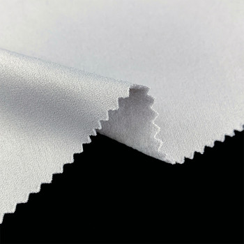 Soft Skin Friendly Single-sided Brushed Fabric Stretch Lightweight Warm Polyester Elastane Blend Swimwear Workout Loungewear