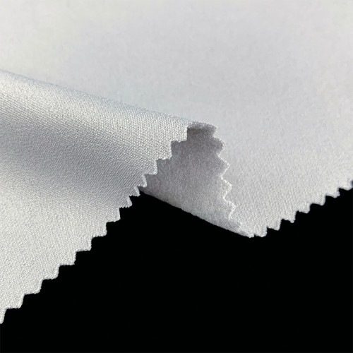 Soft Skin Friendly Single-sided Brushed Fabric Stretch Lightweight Warm Polyester Elastane Blend Swimwear Workout Loungewear