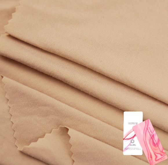 Tejido térmico de nailon con textura suave y elástico en 4 direcciones para ropa interior deportiva y de baño.