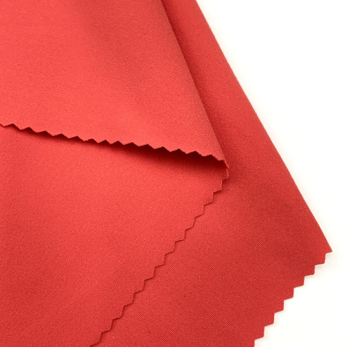 Weft Knit Compression Double Side Brushed Polyamide Elastane Fabric for Sportswear