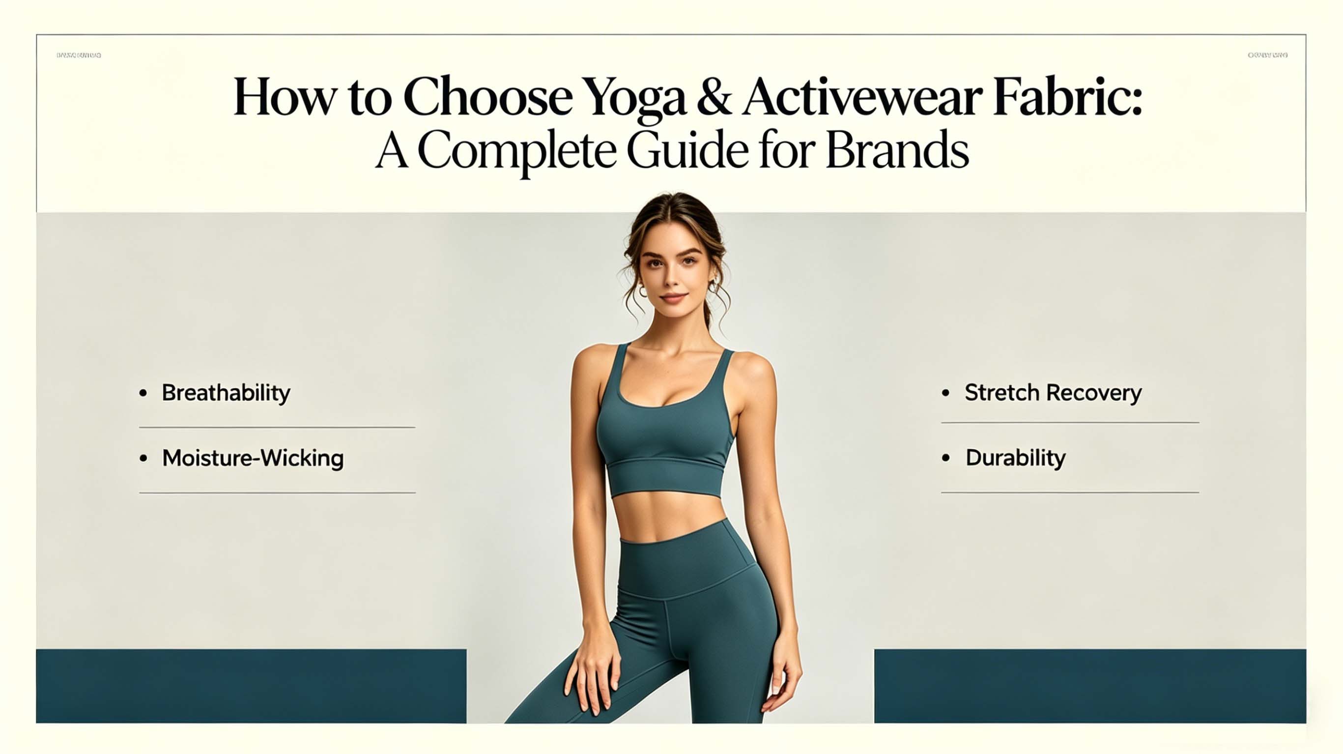 How to Choose Yoga & Activewear Fabric: A Complete Guide for Brands (2026 Updated)