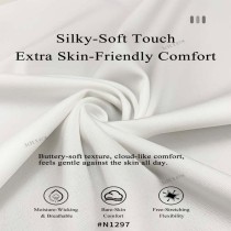 #N1297 Cloud-Soft Second Skin Fabric  66% Nylon 34% Elastane Breathable Stretch Fabric for Intimates & Activewear