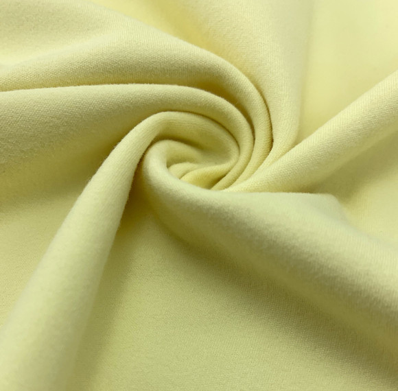 N1313YL-NL66-LK-DM2 Nylon 66 LYCRA® Cloud-Soft Brushed Fabric | 240gsm 4-Way Stretch Activewear Fabric for Yoga/Tennis