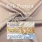 Multi-Functional Silk Protein Fabric 55% Nylon 45% Elastane | Amino Acid Moisturizing UV-Resistant Fabric for Shapewear & Sports Bras