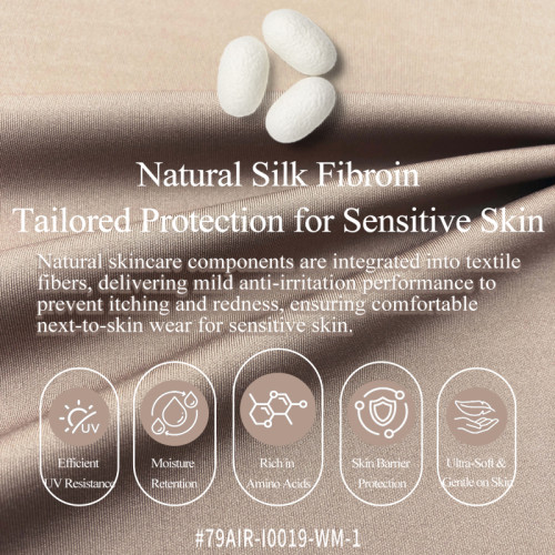 79AIR-I0019-WM-1 Silk Protein Skin-Nourishing Stretch underwear Fabric