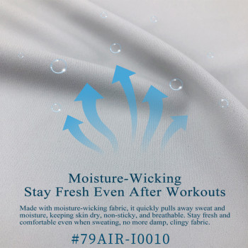 67Poly33Elastane 230gsm 152cm Activewear Fabric, 4Way Stretch Quick Dry Sport Textile