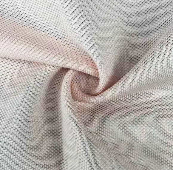 PIQ0201 210gsm 100% Cotton Pique Fabric 180cm Breathable Polo Shirt Textile