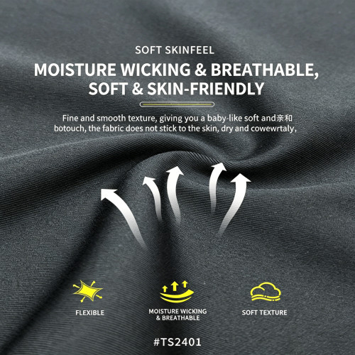 Premium Soft Cloud High Stretch Sports Fabric TS2401 | 80 Polyester 20 Elastane