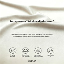 N1303 Zero Pressure Bare Skin Shapewear Fabric 67Nylon 33Elastane