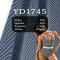 YD1745 Striped Nylon Spandex Polyester lightweight bikini textile