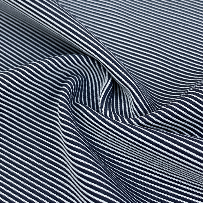 YD1745 Striped Nylon Spandex Polyester Stretch Knit Fabric For Women Bikini One Piece Swimsuit 210gsm