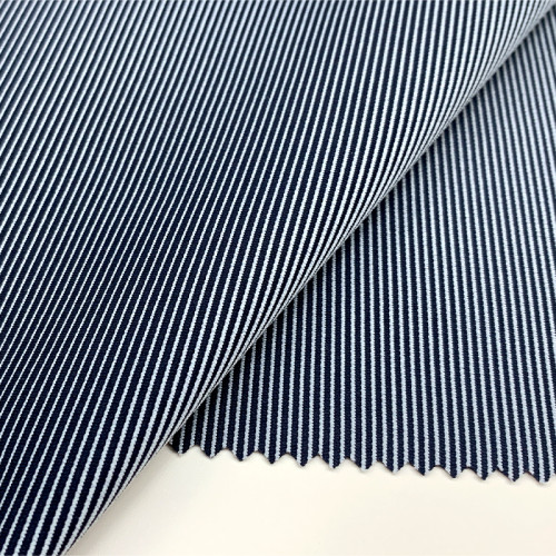 YD1745 Striped Nylon Spandex Polyester Stretch Knit Fabric For Women Bikini One Piece Swimsuit 210gsm
