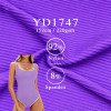 YD1747 Striped Nylon Spandex Polyester Stretch Knit Fabric For Women Bikini One Piece Swimsuit 220gsm