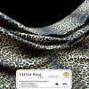 YH534 Leopard Print Stretch Fabric, Soft Shaping Polyester Spandex Material for Swimwear & Apparel