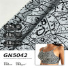 GN5042 Printed Taiji Stone Functional Fabric, Far-Infrared Antibacterial Spandex for Yoga Sports Bras