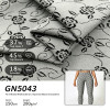 GN5043 Taiji Stone Jacquard Fabric | Far Infrared Skincare Antibacterial Activewear Textile