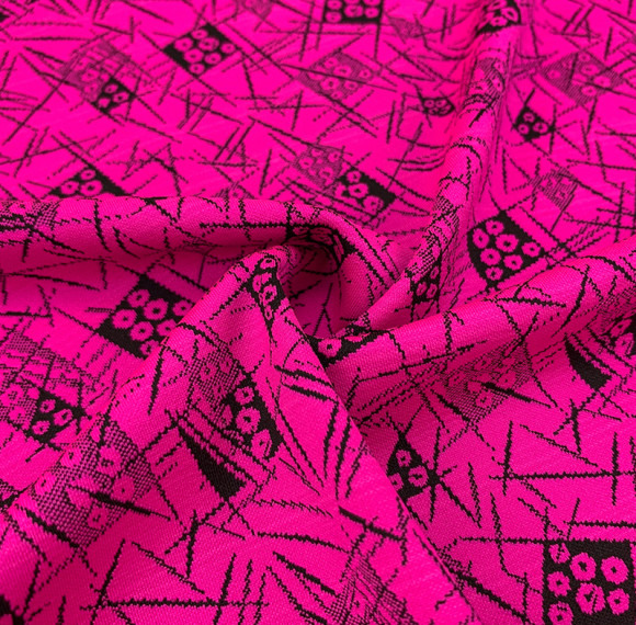 GN5044 Taiji Stone Jacquard Fabric | Far Infrared Skincare Antibacterial Activewear Textile