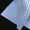 160gsm GRS Recycled Polyamide Polyester Jacquard check knit fabric For Women Casual Wear