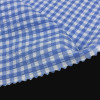 GRS Recycled Polyamide Polyester Jacquard Check Knit Fabric 160gsm for Women Casual Wear