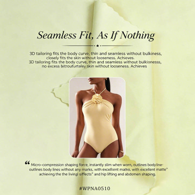 Nylon Spandex Swimwear Fabric | Buttery Soft & 4-Way Stretch | 200gsm | #WPNA0510