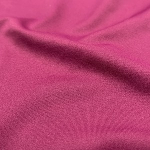 Full Dull Polyester Spandex Yoga Fabric 260gsm