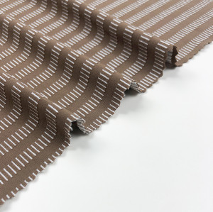 Striped Texture Jacquard Swimwear Fabric #TH16018 | 75% Nylon 15% Polyester 10% Elastane