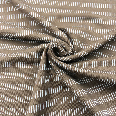 Striped Texture Jacquard Swimwear Fabric #TH16018 | 75% Nylon 15% Polyester 10% Elastane