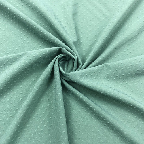 Breathable Nylon Spandex Activewear Fabric 4-Way Stretch Jacquard Fabric for Running & Gym