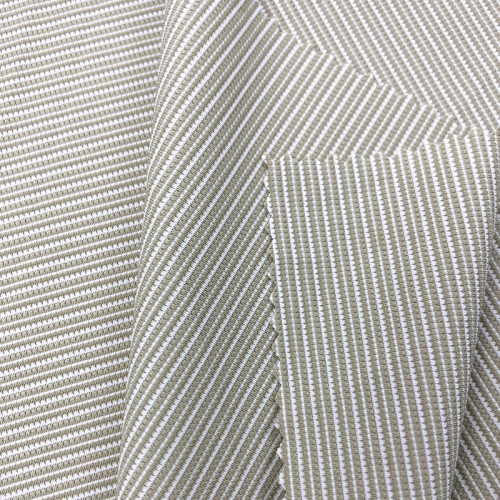 Rib Stripe Texture Stretch Sports Knit Fabric 79TH0557 Nylon Polyester Elastane Moisture-Wicking Activewear Fabric For T-Shirt Polo & Tank Top