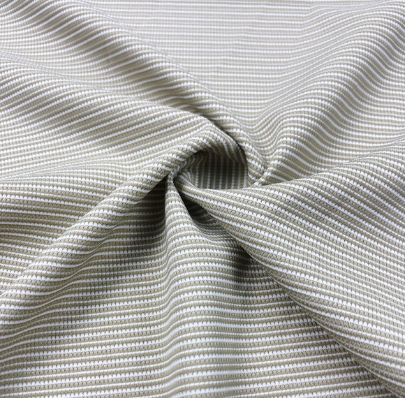 Rib Stripe Texture Stretch Sports Knit Fabric 79TH0557 Nylon Polyester Elastane Moisture-Wicking Activewear Fabric For T-Shirt Polo & Tank Top