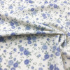 Ditsy Blue Rose Floral Print Nylon Spandex Fabric YF205 4-Way Stretch Matte Swimwear & Activewear Knit Fabric