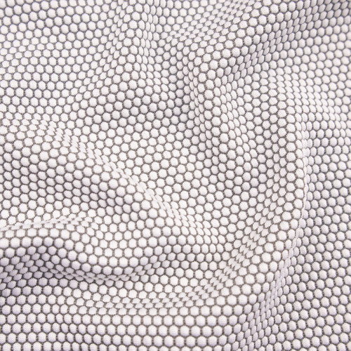Honeycomb Anti-Odor Bamboo Charcoal Polyester Fabric Mesh With Far-Infrared & Negative Ion