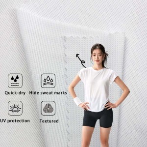 Heavy Weight Spandex Knit Rib Fabric 4‑Way Stretch Activewear Fabric