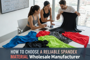 How to choose a reliable Spandex Material Wholesale Manufacturer: A Comprehensive Guide for Sportswear Brands