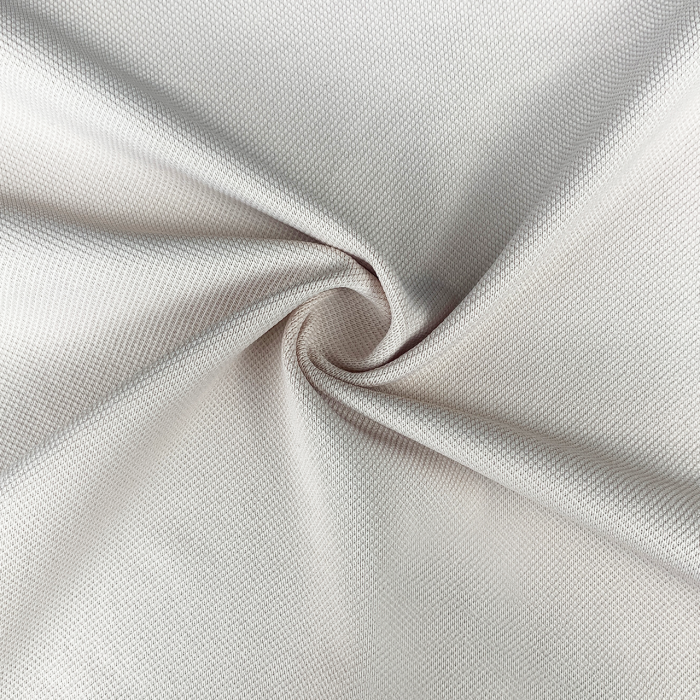 TH2245 Tissu piqué dynamique - 96 % nylon, 4 % élasthanne. Tissu texturé, léger et respirant, idéal pour les polos de golf et de tennis.