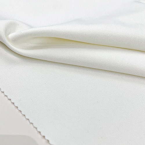 Heavy Weight Spandex Knit Rib Fabric 4‑Way Stretch Activewear Fabric