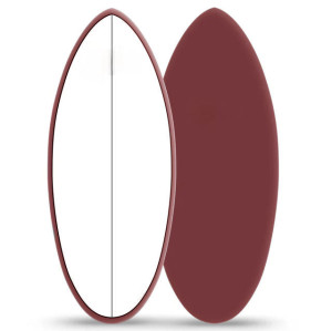 Professional-Grade Hybrid Skimboard with EVA Deck Pad for Wave Riding