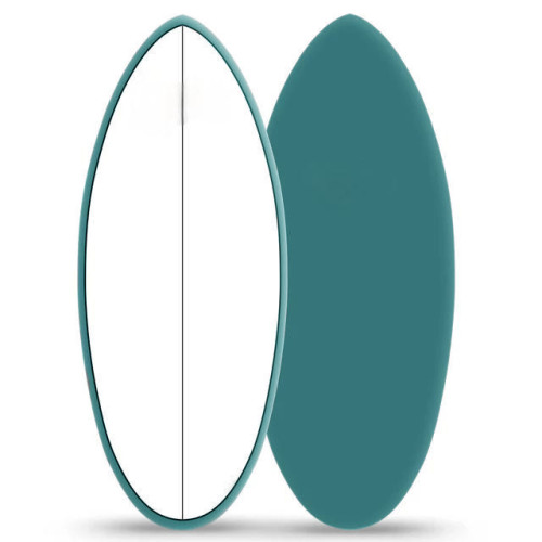 Professional-Grade Hybrid Skimboard with EVA Deck Pad for Wave Riding