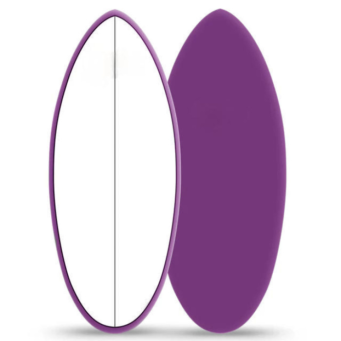 Professional-Grade Hybrid Skimboard with EVA Deck Pad for Wave Riding