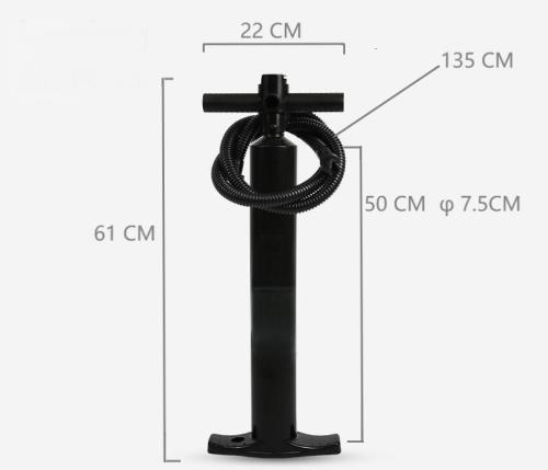 Double Action Surfboard Inflator Pump - High-Efficiency Hand Pump