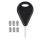 Surfboard Fin Installation Key | Durable, Waterproof, Corrosion-Resistant | Stainless Steel/Plastic, Ergonomic Design | Suitable for FCS, Futures Fin Systems