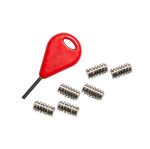 Surfboard Fin Installation Key | Durable, Waterproof, Corrosion-Resistant | Stainless Steel/Plastic, Ergonomic Design | Suitable for FCS, Futures Fin Systems