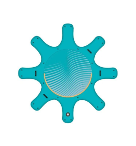 Marina Yoga Dock | Anti-Slip, UV-Resistant | High-Density PVC, Tear-Resistant, Supports Multiple Users